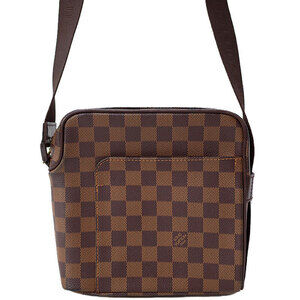 Louis Vuitton Damier Ebene Brown Olaf Shoulder Bag